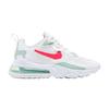Women's Sneakers Nike Air Max 270 React White Pistachio Crimson (Women's) White/Pistachio Frost/Laser Crimson