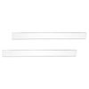 2Pcs Reusable Acrylic Dough Measuring Sticks Rolling Pin Guides for Baking Thickness Leveler Rulers Cookie Pastry Kitchen Tools