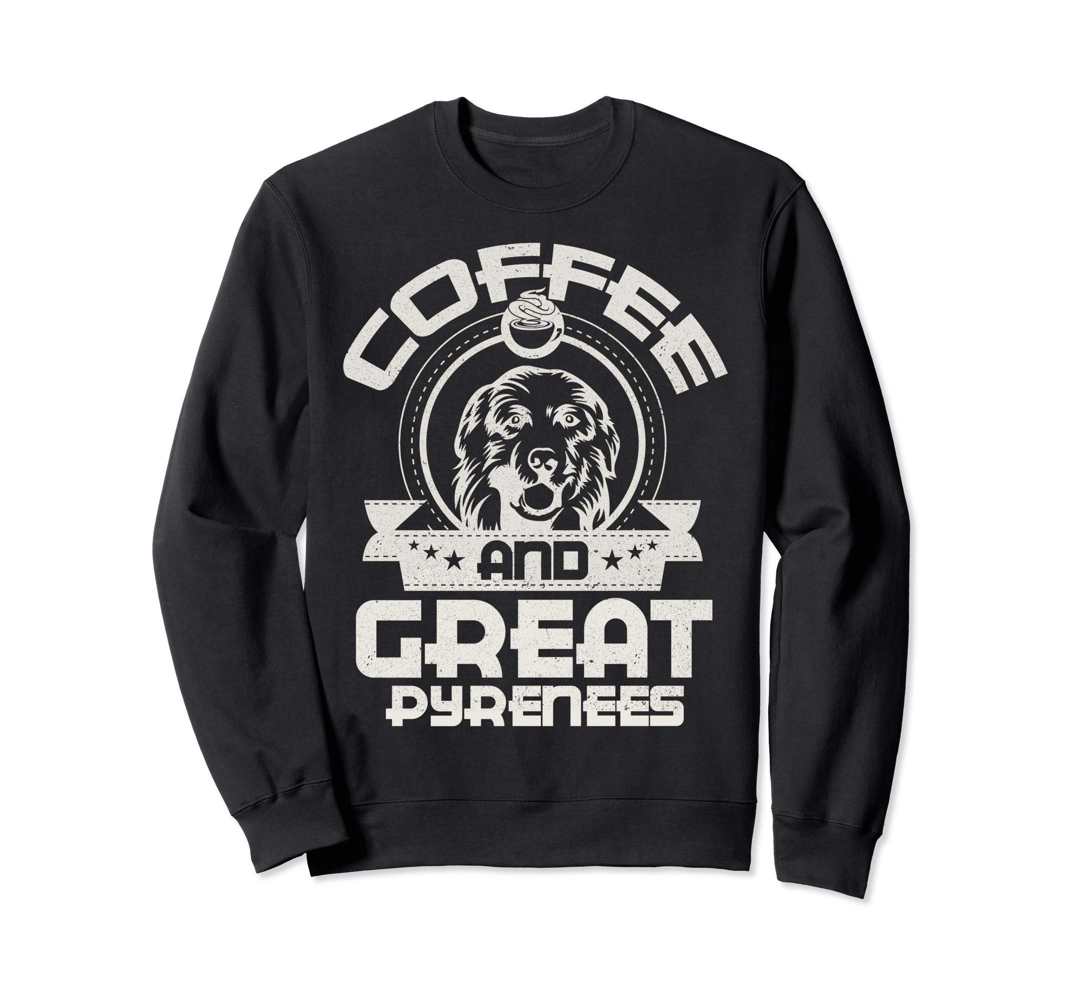 

Great Pyrenees with Coffee Dog Owner Lover Trainer Drinking Coffee чорний