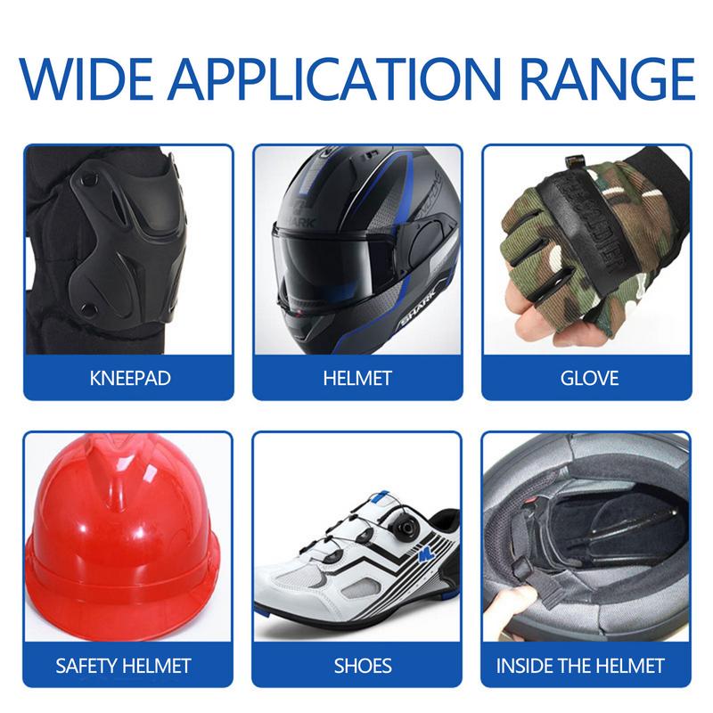 Windshield Cleaning Agent 120ml No-Rinse Motorcycle Visor Restorer Motorcycle Detailing Supplies For Cycling Pants Pads Gloves