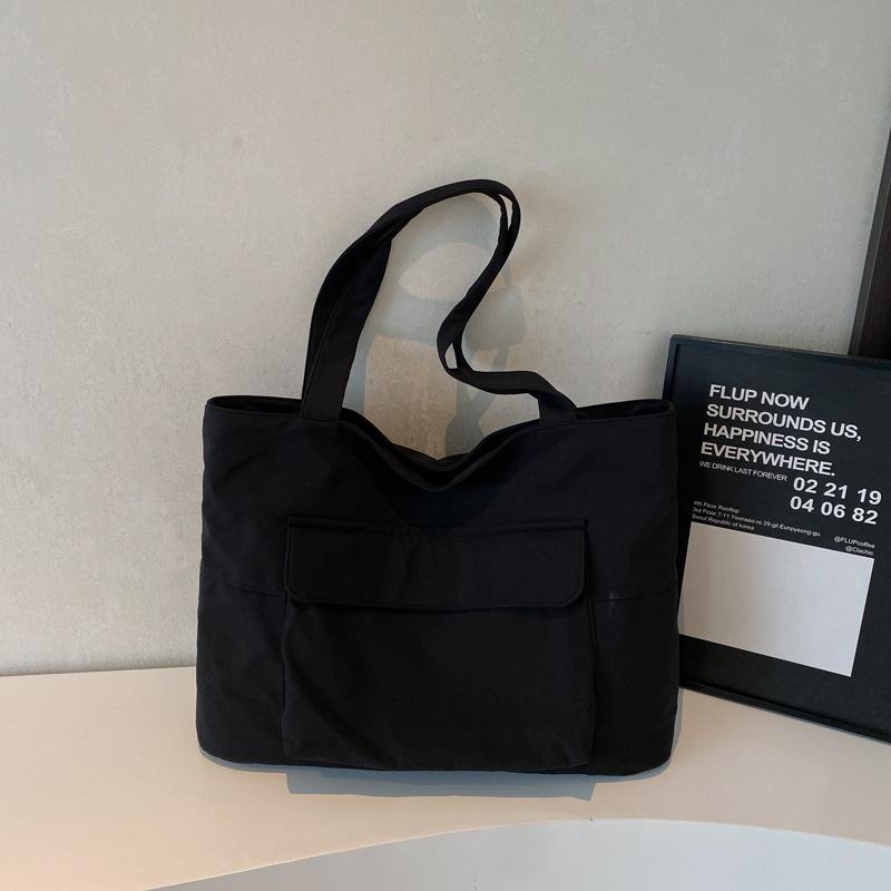 Versatile Bag for Women, Portable Tote Bag, Niche Design, High-end Sense, Shoulder Bag, Large Capacity Commuting Backpack
