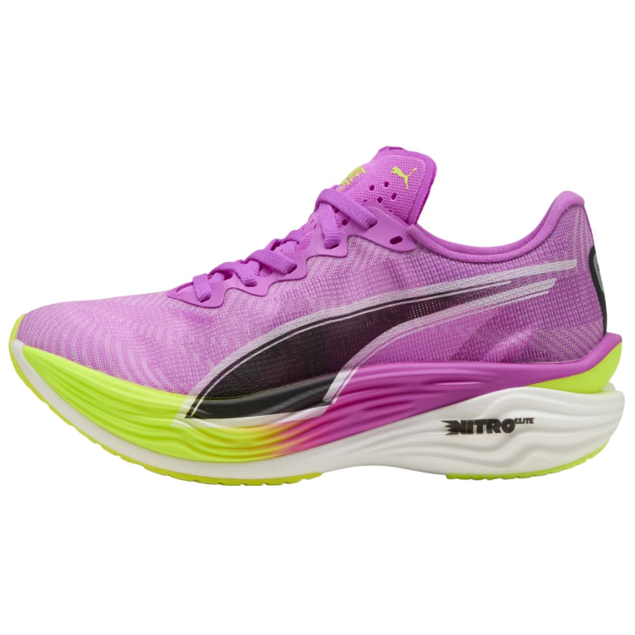 

Puma Кроссовки женские Deviate Nitro Elite 3 Pure Magenta Yellow Alert Purple 309810-04 38