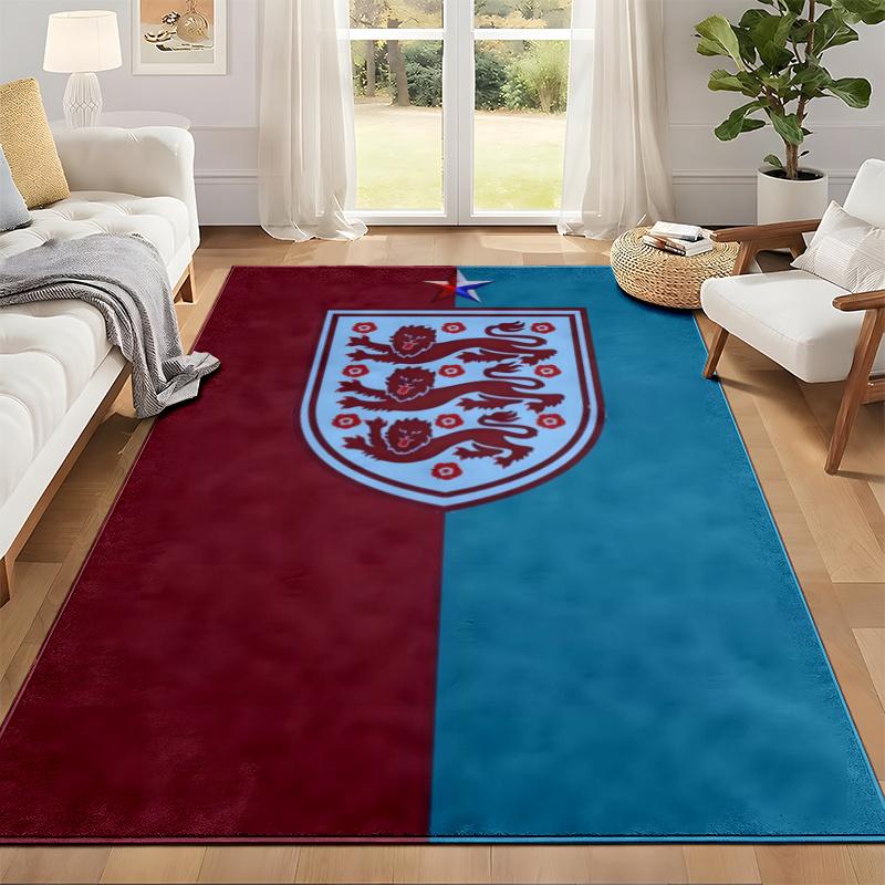 England national football team Carpet Door Mat for Living Room or Bedroom Protective Mat Under Chair Office Decoration Christmas Gift Birthday Present
