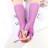 Dance Costume Fingerless Nightclub Mesh Net Fishing Net Mesh Gloves Punk Glove Long Glove Gloves