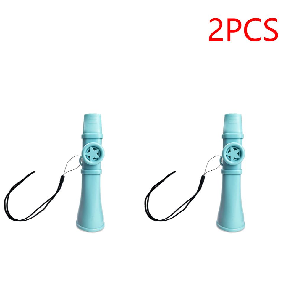 1-3 st musikinstrument med snodd Rolig musikalisk visselpipa Plastdudu Munstycke Flöjt för barn och vuxna