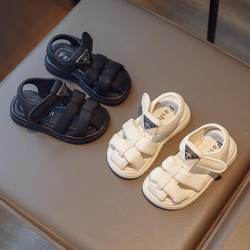 Kindersandalen Rutschfest Einfarbig Schuh Vielseitig Weiche Sohlen Kinderschuh für Mädchen Kinder Sandalen Sandalias De Mujer Zapatos