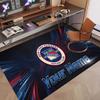 Custom Rug New York Rangers Pattern Print Name Text Soft Non‑Slip Floor Carpet for Home Indoor Decoration