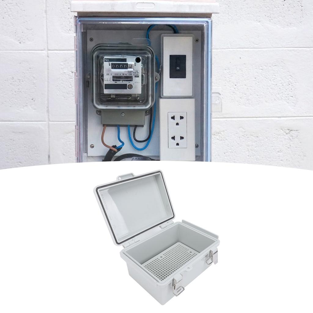 Junction Box Electric Junction Box Transparent Cover Waterproof IP67 Electrical Box for Electronic Power   Equipment