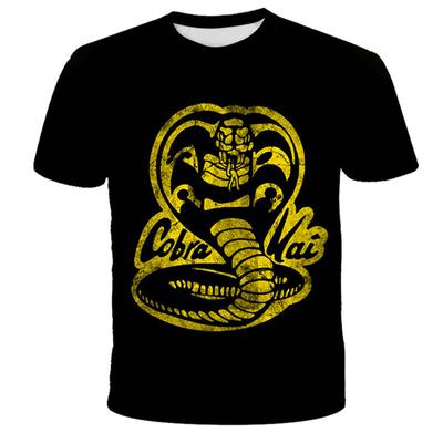 Children's Clothing Boys Kids Cobra Kai T Shirt Clothes Short Sleeve Cartoon Sports T Shirt Costume Baby T-shirts Sweatshirts