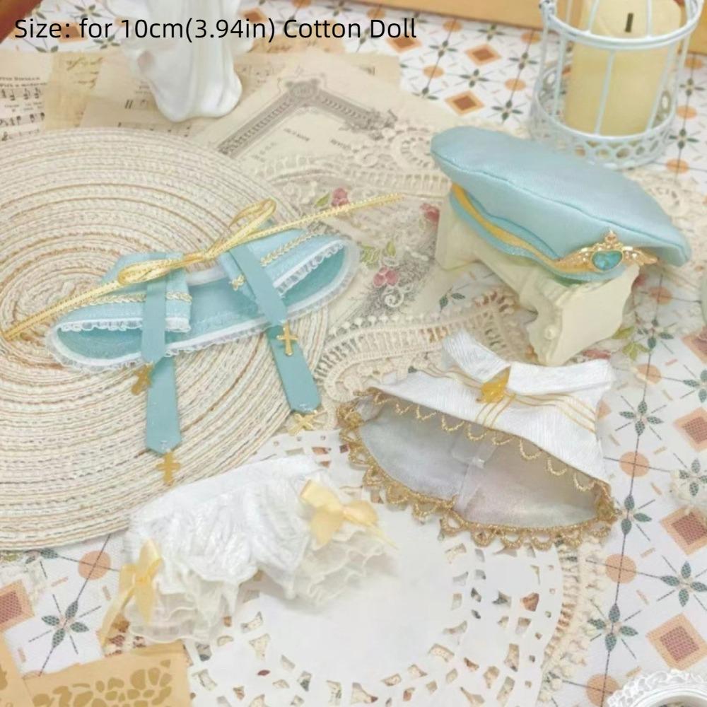 Pretty Hat Cape 4pcs/set Doll Outfit Cute Doll Accessories  Kids Toys