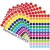 3/4" Color Dot Stickers Removable Adhesive Markers Label for Garage Sale Kids Classroom Toddlers Preschool The Office Waterproof Sticky Small Round
