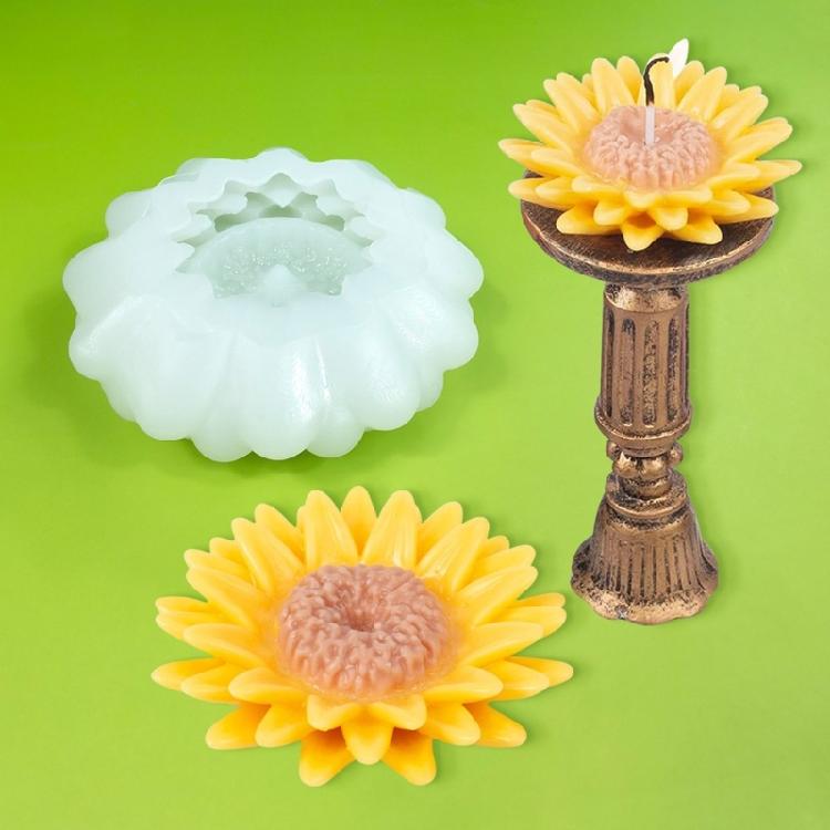 Candle Molds Flowers Silicones Mould Ornament Molds Casting Mould Baking Molds Craft Supplies