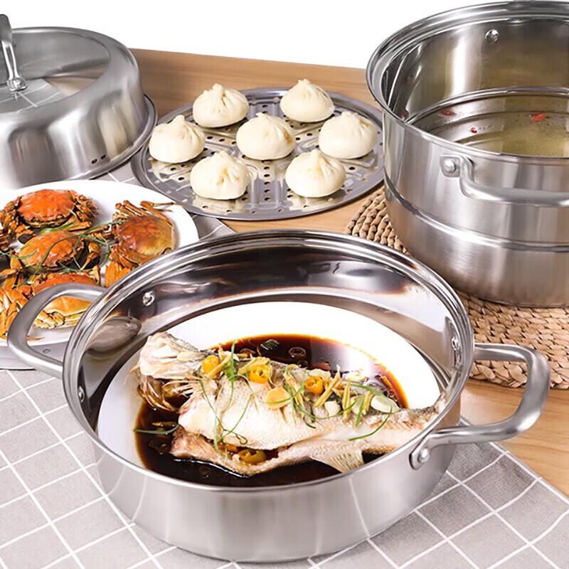 Kambach 304 Stainless Steel 3-Layer Steamer