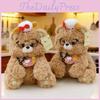 Bear Chef Teddy Costume Soft Plush Doll With Dressup For Children Entertainment