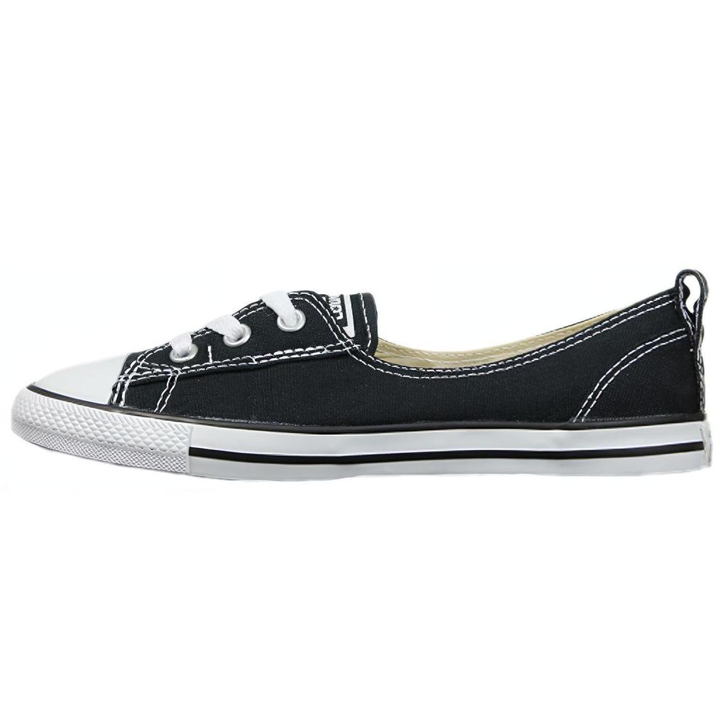 Converse Chuck Taylor All Star Casual Comfortable Low Top Canvas Shoes Women Sneakers Carbon-Black White 547162C