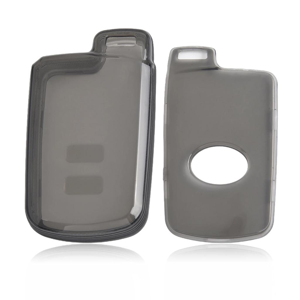 For Toyota- For Corolla- Car Key Fob Cover Case Holder Protector Transparent Black Car Key Fob Cover Case Direct Replacement