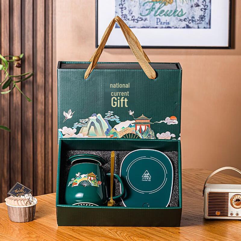 Керамическая согревающая кружка в китайском стиле Taizhidede, 55 градусов