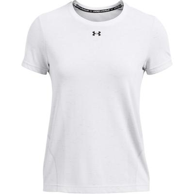 Vanish Seamless Comfortable Soft Round Neck Pullover Breathable Loose Short Sleeve Regular T-Shirt Women T-Shirts White 1384406-100