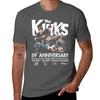The Kinks 59th Anniversary 1964 2023 Thank You For The Memories Black Tshirt Functional Casual Short Sleeve Tee Tshirt