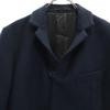 ATTACHMENT Made In Japan Cashmere Blend Wool Chester Coat 1 Navy Men's Used