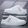 2025 Summer New Men Slippers Brand Comfortable Casual Shoes for Men Fashion Flat Sneakers High Quality Men Half Slippers