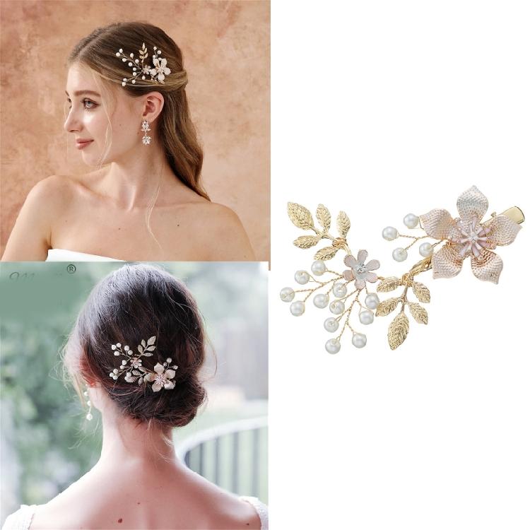 Handcrafts Floral Hairpin For Women Girl Bridal Party Prom Dresses Hair Decorative Accessories Evening Party Hair Decors