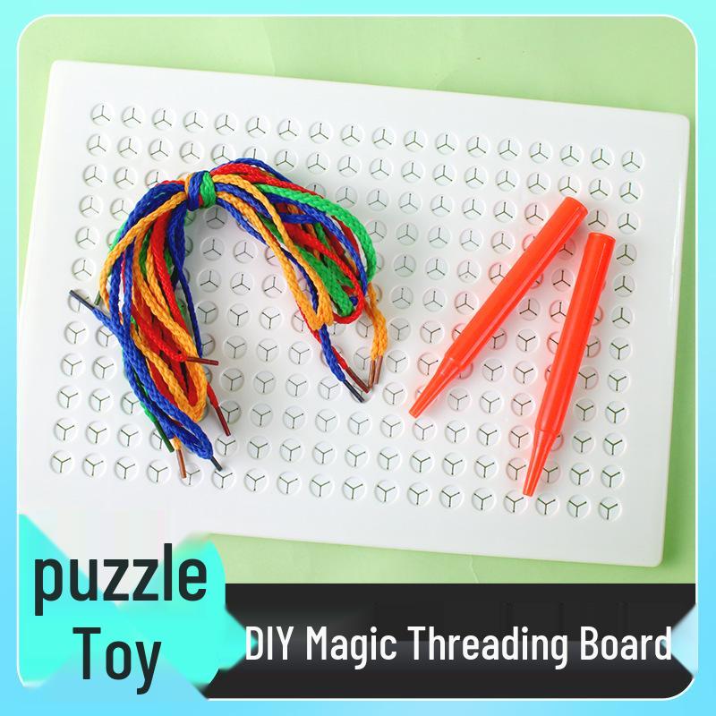 Baby Educational Stringing Blocks: Ma Liang's Magic Brush Puzzle