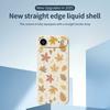 For iPhone 17 Air Case Leaves Pattern Printing Straight Edge TPU Phone Back Cover