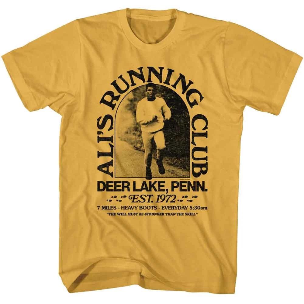 Muhammad Ali - Running Club - American Classics - Solid Yellow Short Sleev 100