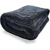 Microfiber Towels For Cars, 1200 GSM Ultra Thick 12.2"X12.2" Soft Car Detailing Drying Towel, Super Absorbent Double Twisted Loop Cloth Cleaning