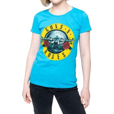 Womens/Ladies Bullet Logo Skinny T-Shirt