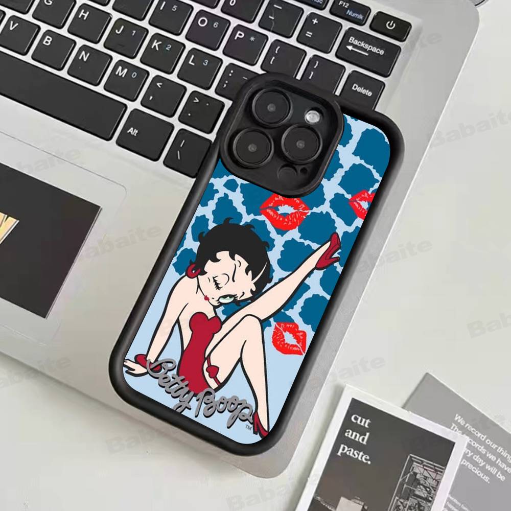 Sexy Girl B-Betty Boop Phone Case For IPhone 17 16 15 14 13 Pro Max Plus 12 11 Cover