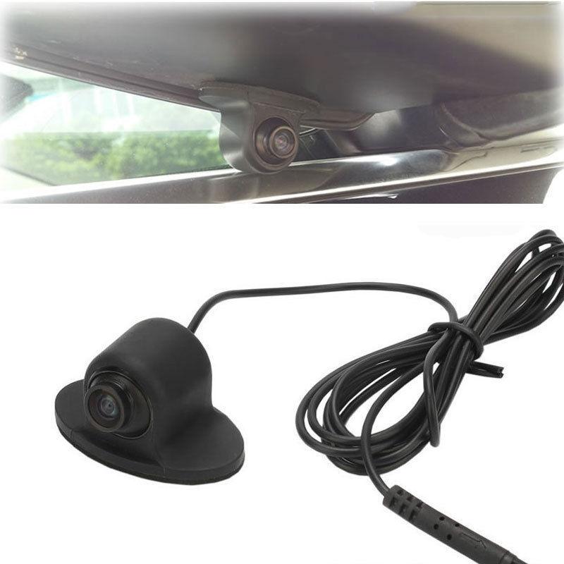 2 Pcs 360° HD Rotatable Adjuatable Waterproof Car Front Side Rearview Mirror Reverse Backup Camera Parking Kit