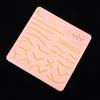 Reusable Surgical Suture Kit Pad Silicone Skin Wounds Suture Practice Traumatic Simulation Wounds Training Teaching Model