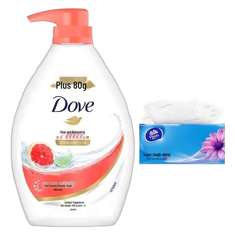 Dove OATS Y24 Очищающий и освежающий гель для душа