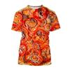 Sausage Pizza Pattern T Shirt Men Food 3D Printed Tees Summer Casual Round Neck Unisex Oversized Tops Short Sleeves T-Shirts