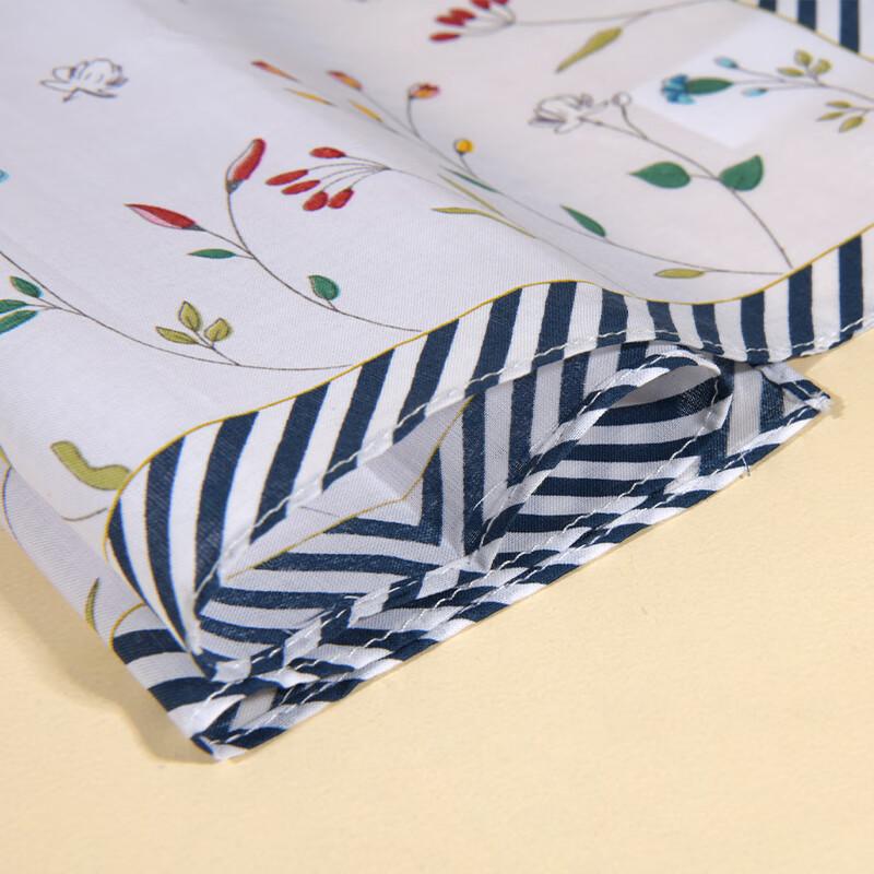 GLO-STORY Floral 45cm Printed 60s Combed Cotton Women's Handkerchief Sweat Wiping Square Towel