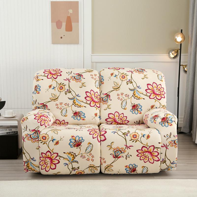 2-Sitzer Relax-Sofabezüge Dehnbar Relax-Sofabezüge für Zuhause Relax-Sofa-Überwürfe Möbelschutz Waschbar