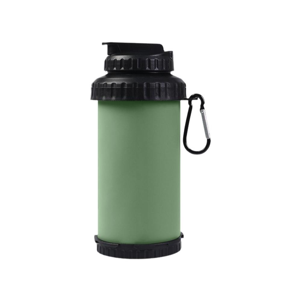 Portable Sports Water Flask Collapsible Fitness Drinking Cups Silicone Folding Water Bottle Travel