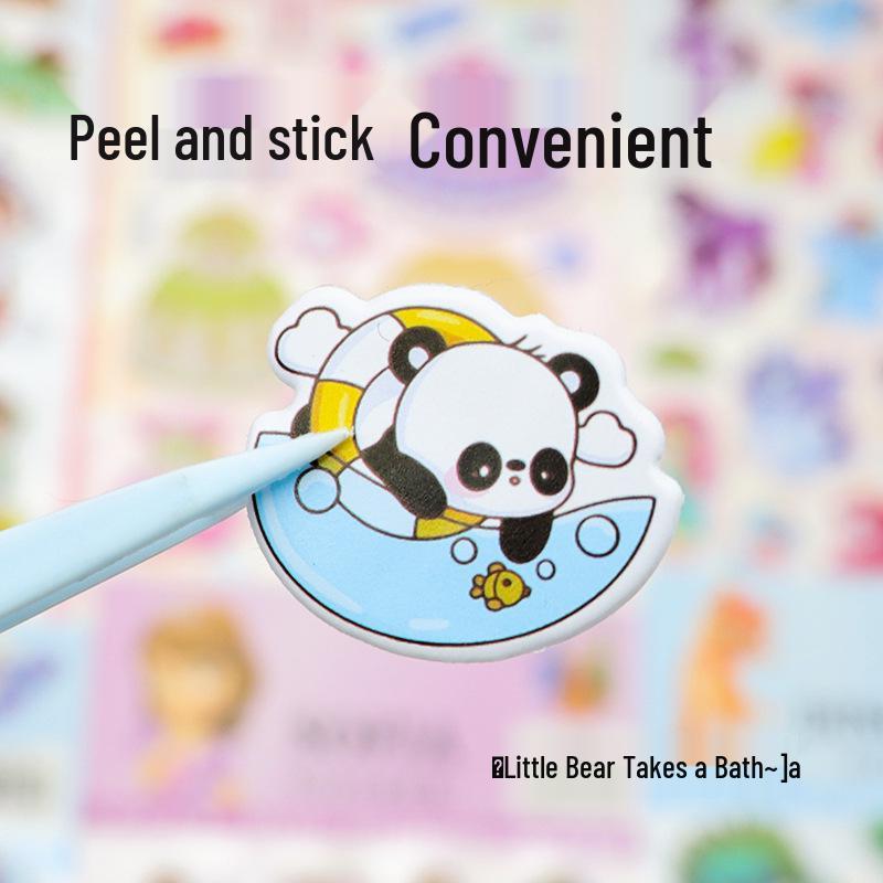 Cross-Border Multi-Style Cute Cartoon Bubble Stickers for Kids