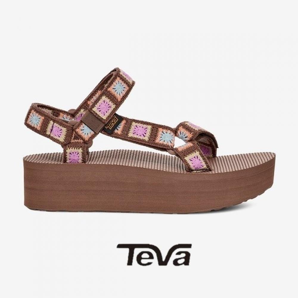 Teva 5cm Heel Vintage Mood Women S Daily Sandal Flatform univerSal Crochet Stvf 250