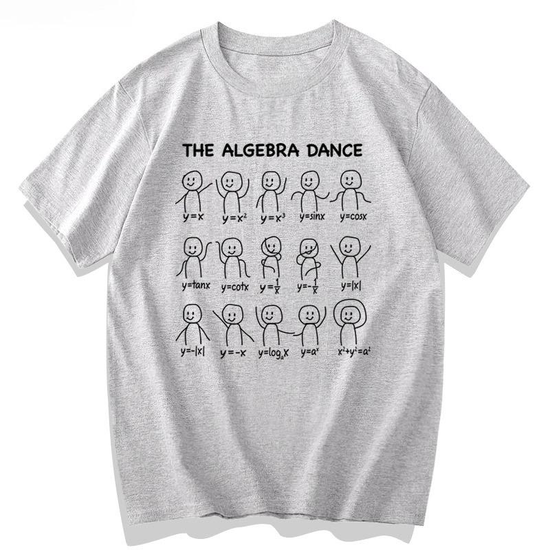 

New Algebraic Trigonometry Fun Math Creative Print T Shirt Graphic T Shirt High Quality Trend Men s and Women s Short Sleeve Tee 4XL