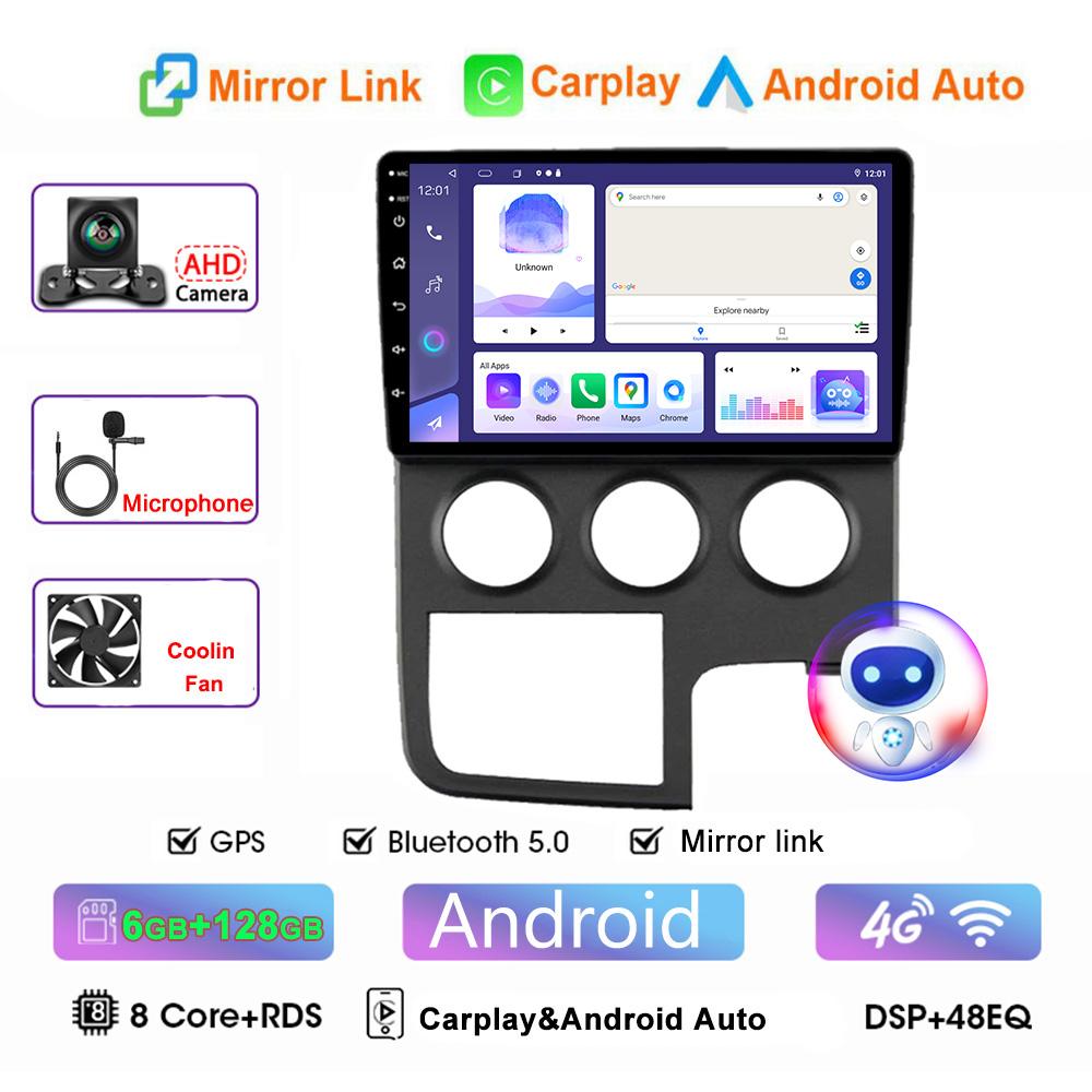 

2DIN автомобильный радиоприемник мультимедийный плеер для Toyota HiAce Granvia GranAce H300 RHD 2019-2021 Android Auto Carplay GPS стерео 8-core 6+128