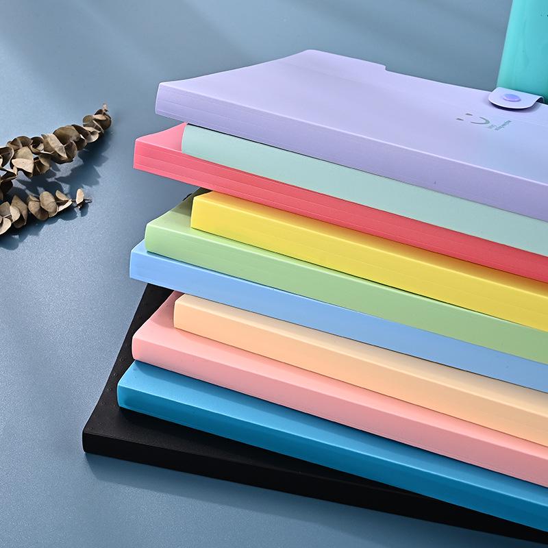 Smiling Candy Multi-layer A4 Accordion Document Folder