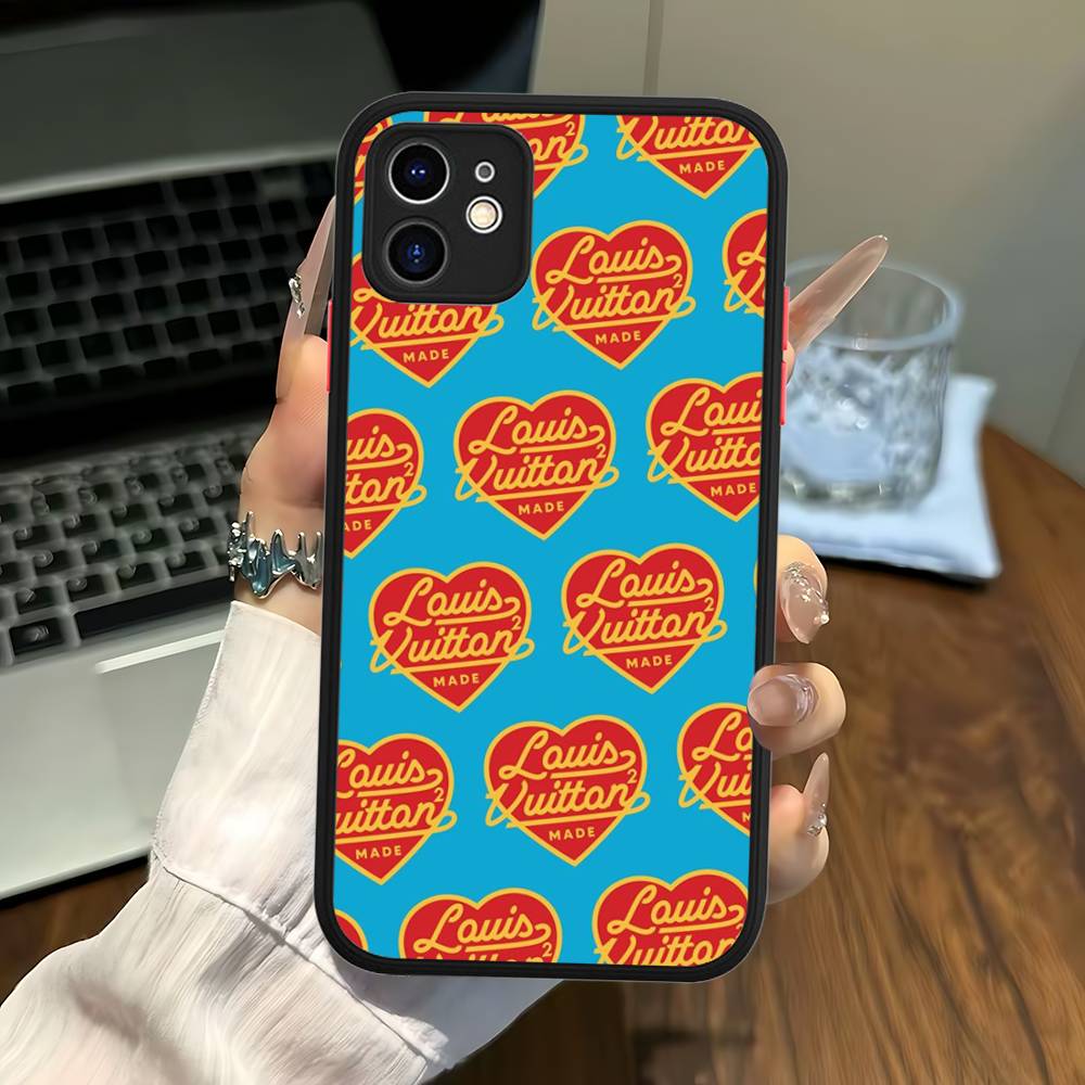 Fashion H-Human M-Made For IPhone Air 16 15 14 Plus 13 12 11 Pro Max Matte Cover Jelly Shockproof Phone Case