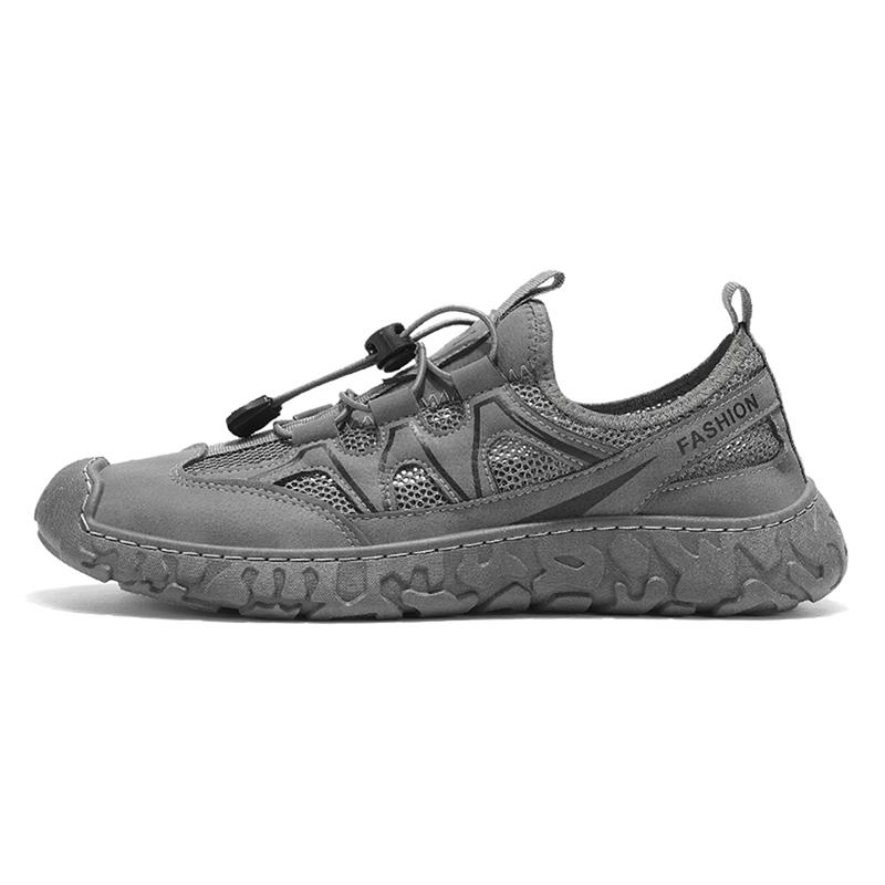 

2025 Новые мужские уличные сетчатые кроссовки Дышащие спортивные мужские кроссовки Повседневная обувь Удобные и легкие кроссовки Мужские кроссовки 39 серый