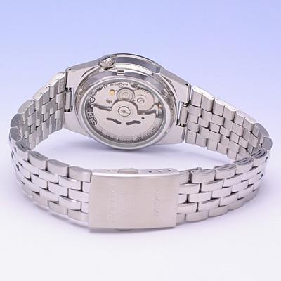 SEIKO 5 SNXS79J Automatic JMADE Day Date Black Silver Stainless Wrist Watch For Men