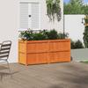 Plant Box Wax Brown 150x50x70 Cm Solid Pine Wood