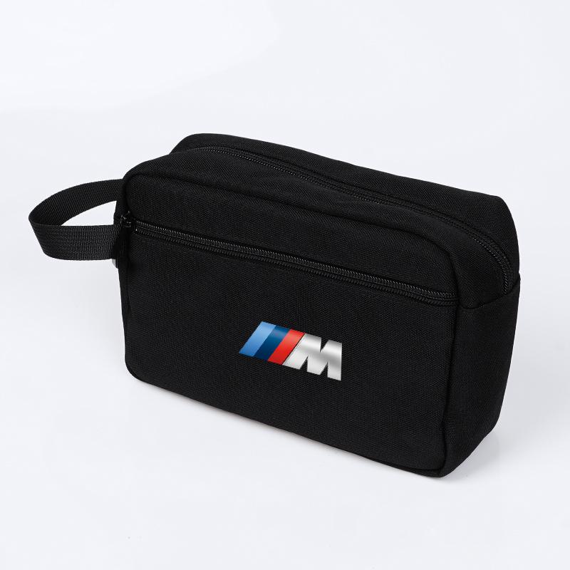 Car Interior Canvas Hand Storage Bag Auto Organizer Accessories For BMW E90 G80 M3 G30 M5 F82 F83 F20 F21 G42 F95 F96 G06 G07 M2 MVGJX1