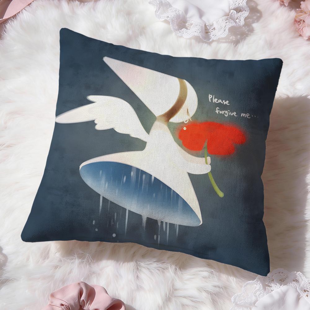 Monument Valley Game Cushion Cover Premium Comfort Reversible Pillow Cove -Two In One Design for Any Room & Car Interior